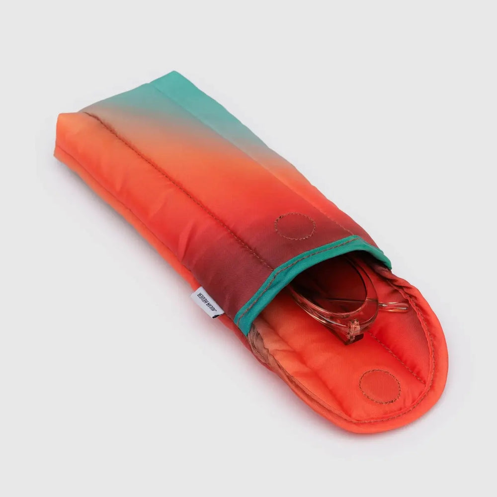 Puffy Glasses Case - Rain