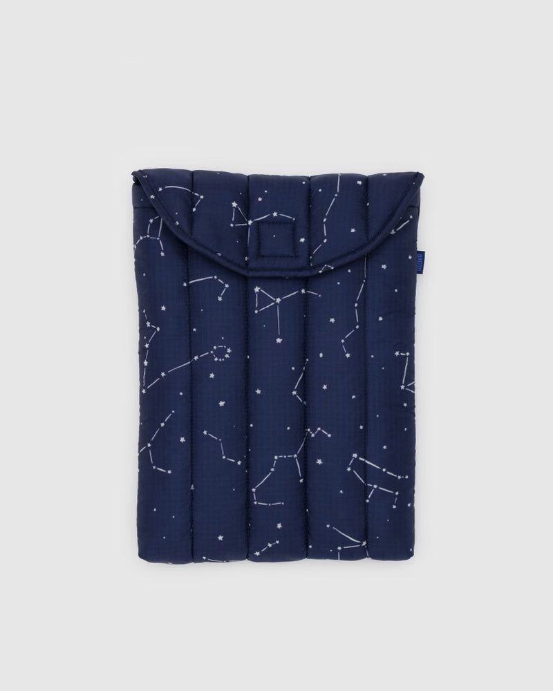 Puffy Laptop Sleeve - Constellation Midnight