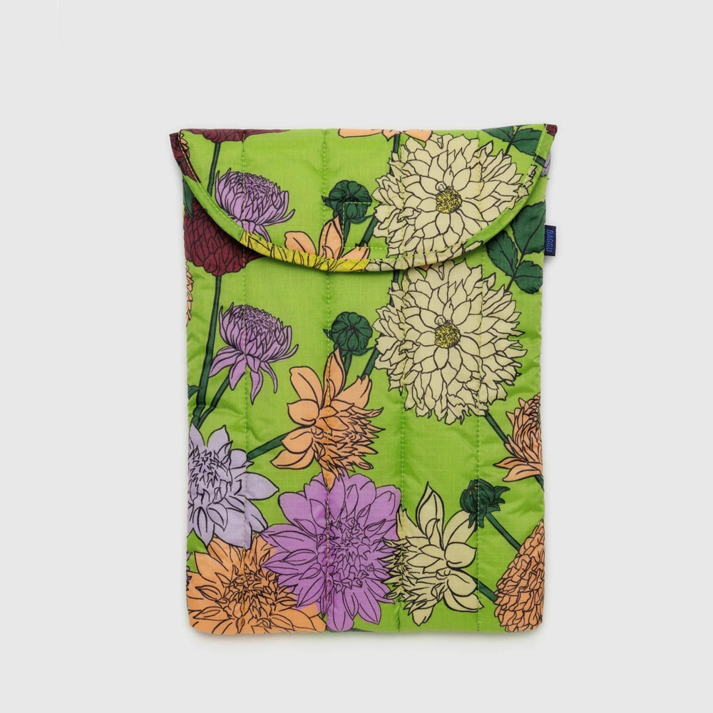 Puffy Laptop Sleeve - Dahlia