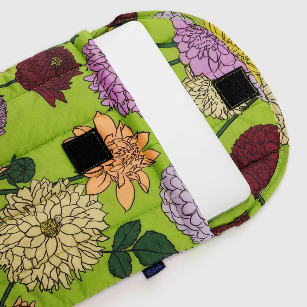 Puffy Laptop Sleeve - Dahlia