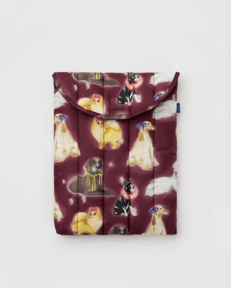 Puffy Laptop Sleeve - Fancy Dogs [PRE ORDER]