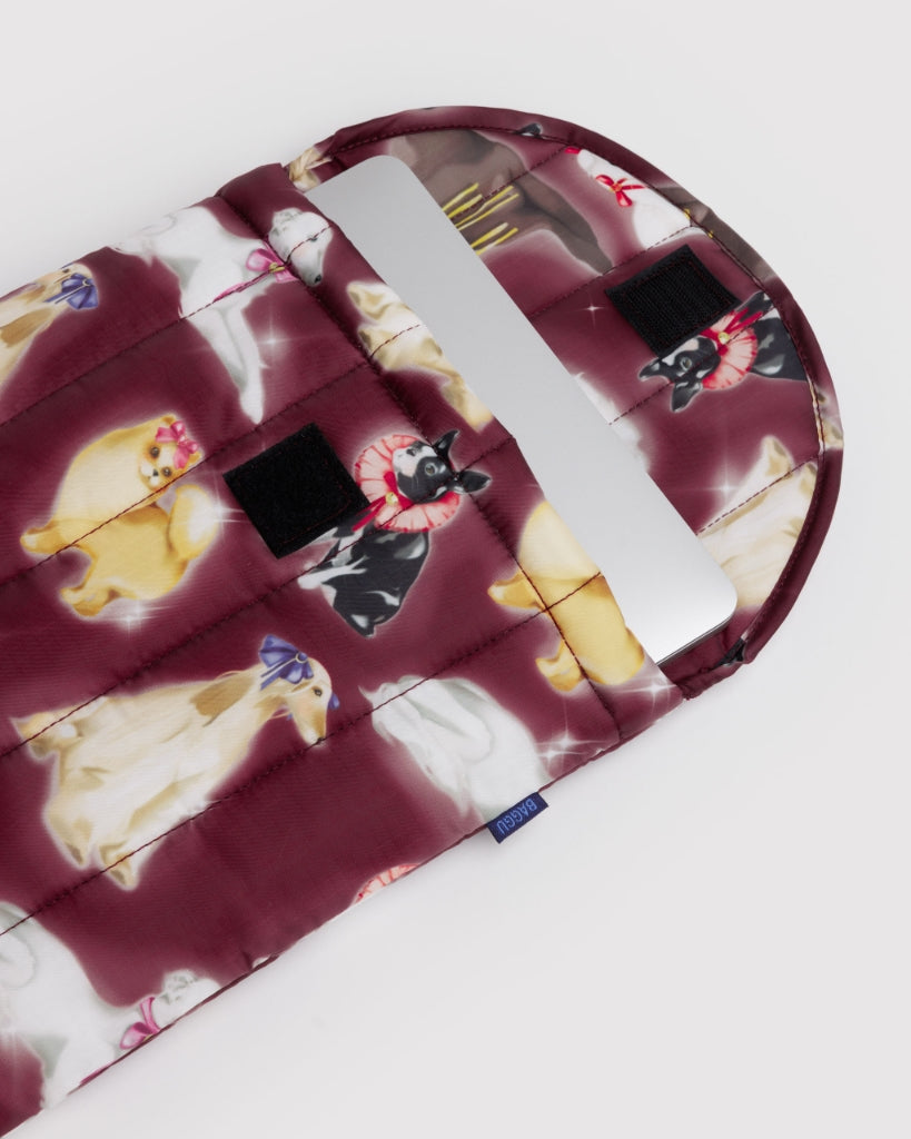 Puffy Laptop Sleeve - Fancy Dogs [PRE ORDER]