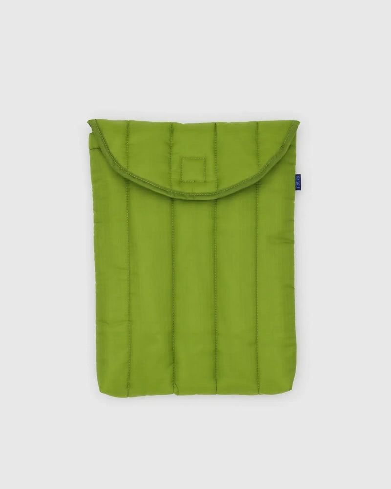 Puffy Laptop Sleeve - Green Juice