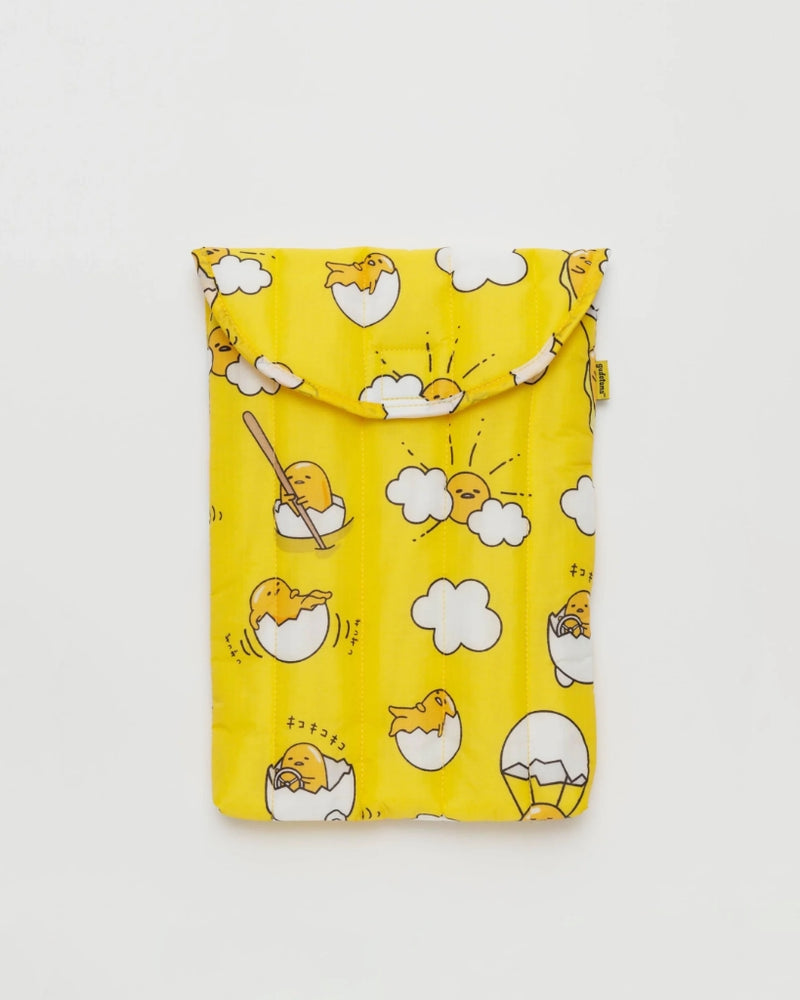 Puffy Laptop Sleeve - Gudetama [PRE ORDER]