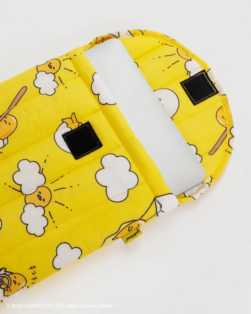 Puffy Laptop Sleeve - Gudetama [PRE ORDER]