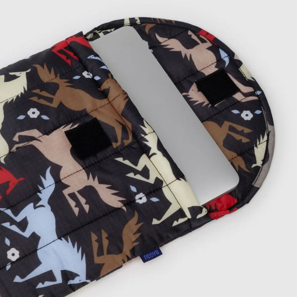 Puffy Laptop Sleeve - Horse Cut-Outs [PRE ORDER]
