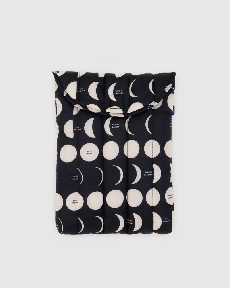 Puffy Laptop Sleeve - Moon