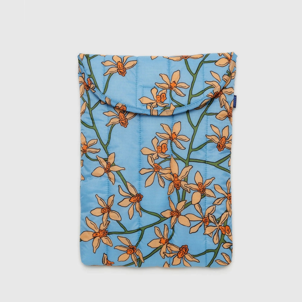 Puffy Laptop Sleeve - Orchid