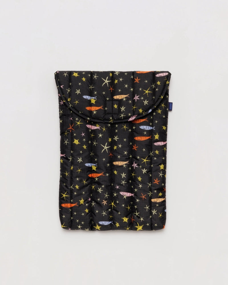 Puffy Laptop Sleeve - Star Fish