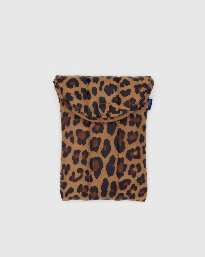 Puffy Tablet Case - Leopard