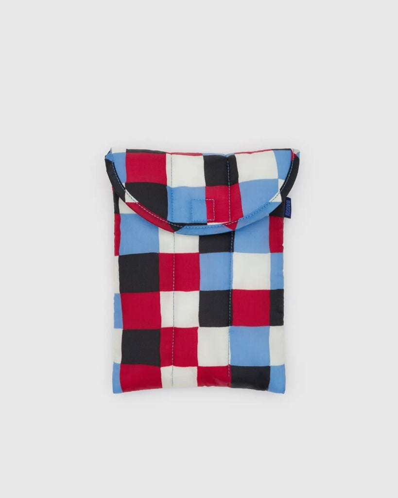 Puffy Tablet Case - Painted Check [PRE ORDER]