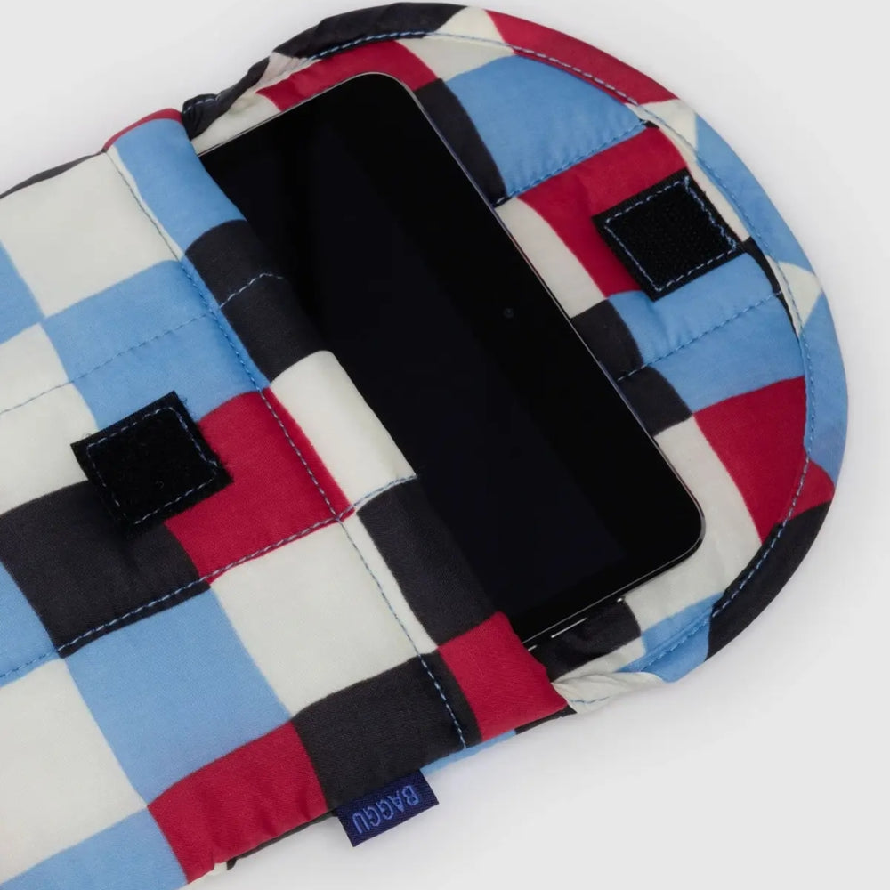 Puffy Tablet Case - Painted Check [PRE ORDER]