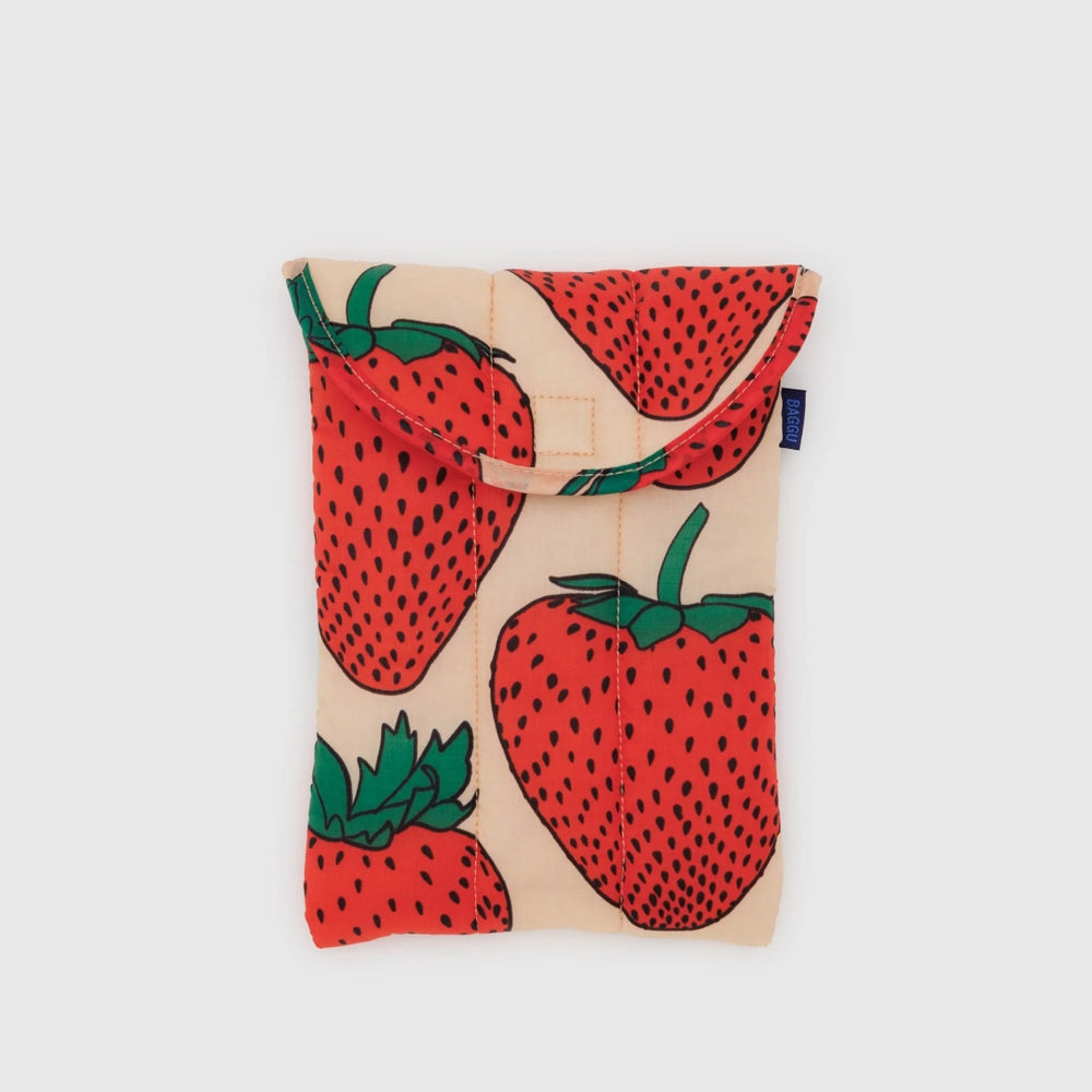 Puffy Tablet Case - Strawberry