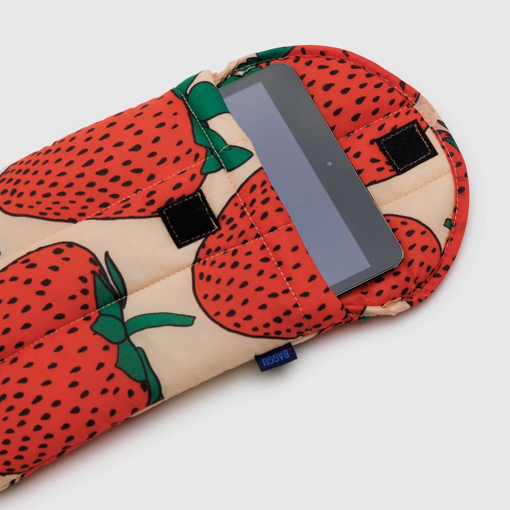 Puffy Tablet Case - Strawberry