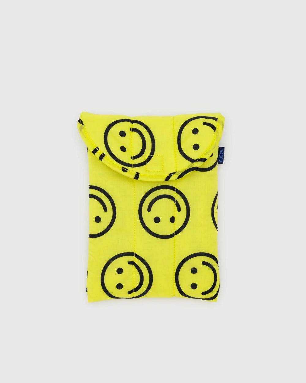 Puffy Tablet Case - Yellow Happy