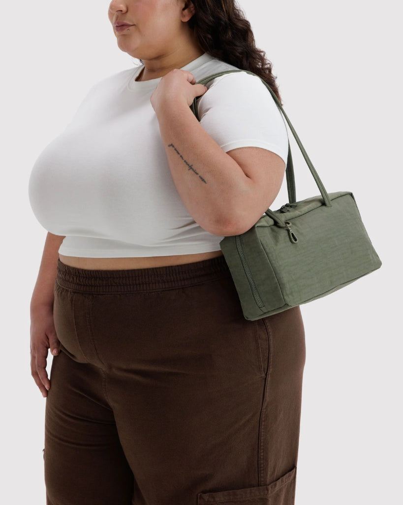 Regular Nylon Bowler Bag - Caper