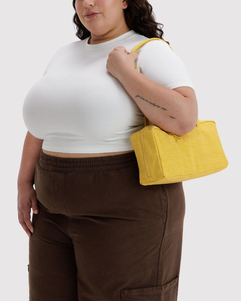 Regular Nylon Bowler Bag - Sunflower