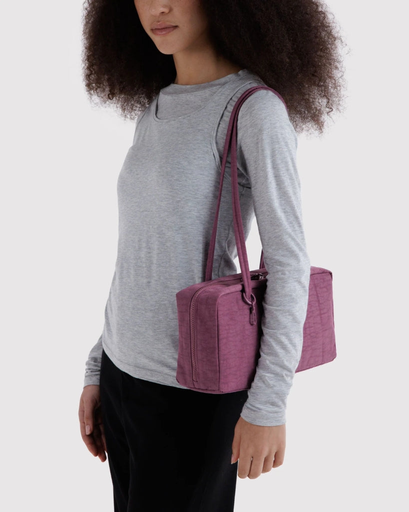 Regular Nylon Bowler Bag - Wild Plum