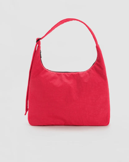 Nylon Shoulder Bag - Candy Apple