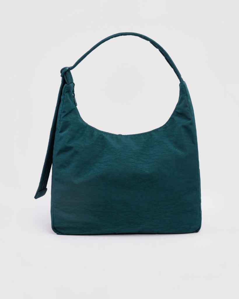 Nylon Shoulder Bag - Deep Sea