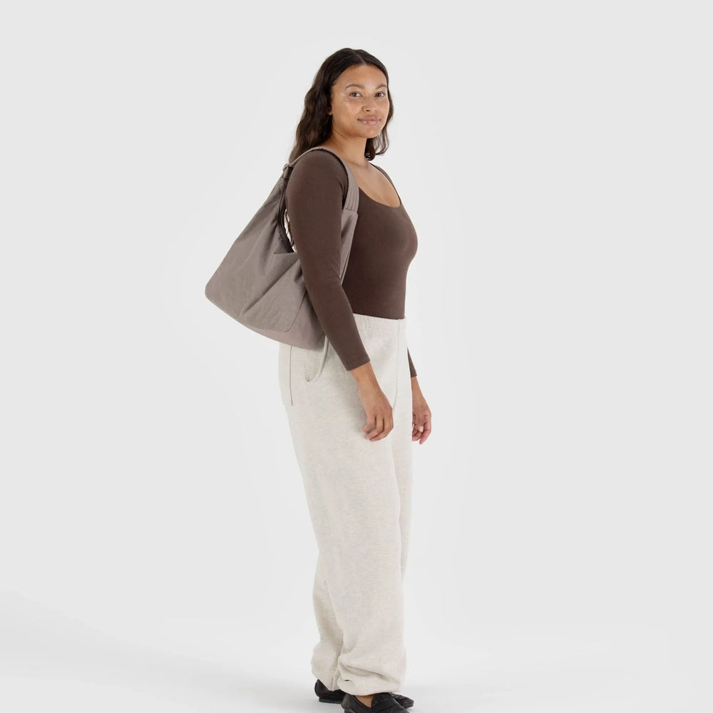 
                      
                        Nylon Shoulder Bag - Dove
                      
                    