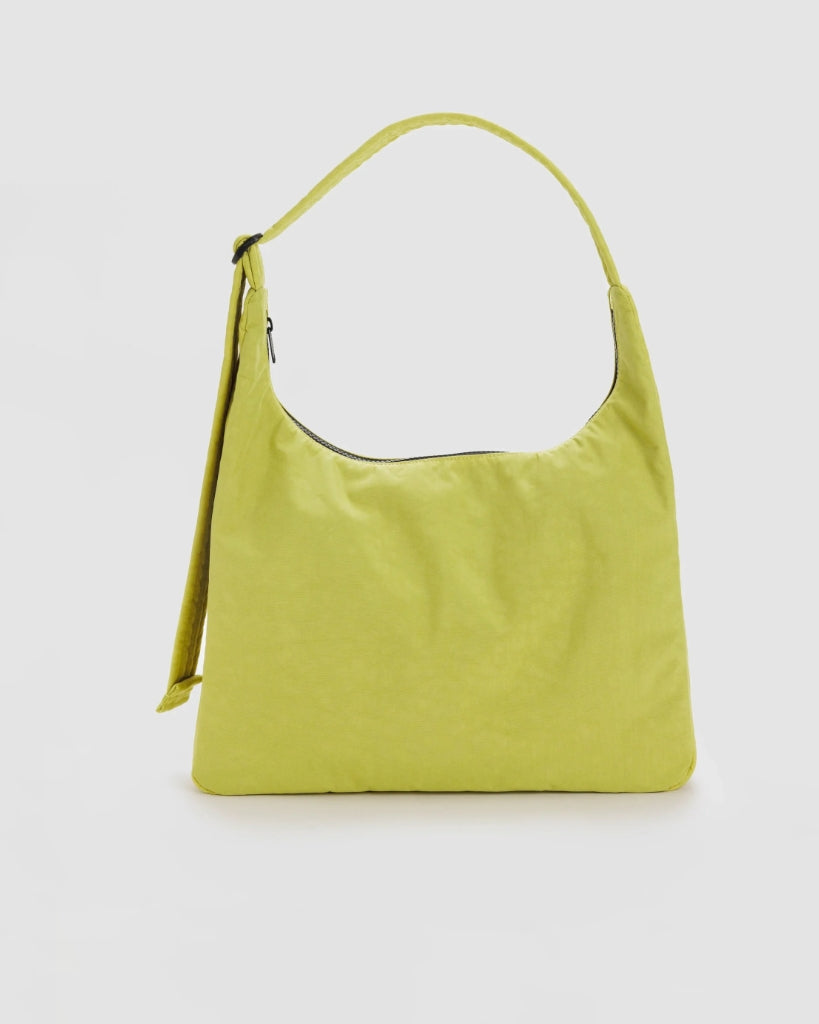 Nylon Shoulder Bag - Lemongrass