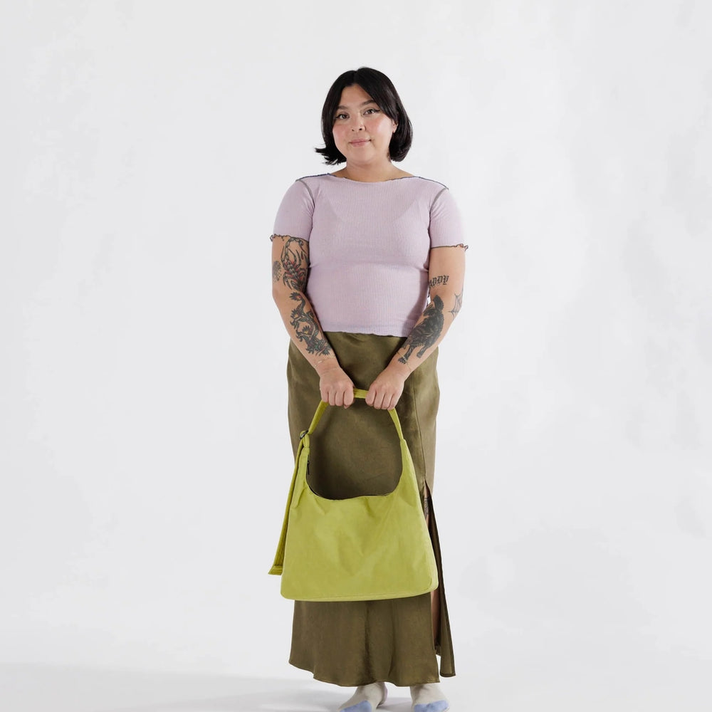 
                      
                        Nylon Shoulder Bag - Lemongrass
                      
                    