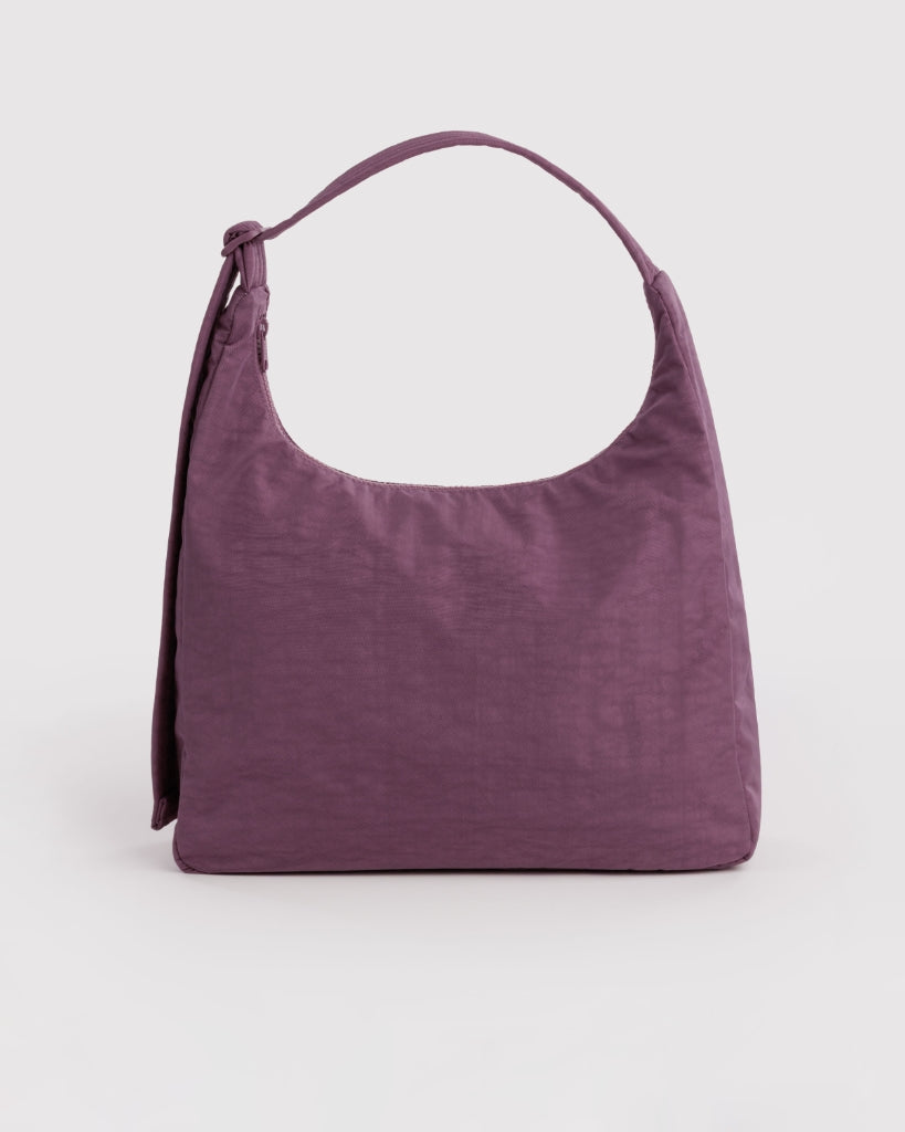 Nylon Shoulder Bag - Wild Plum