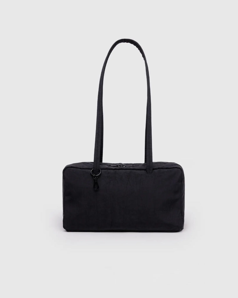Small Nylon Bowler Bag - Black [PRE ORDER]