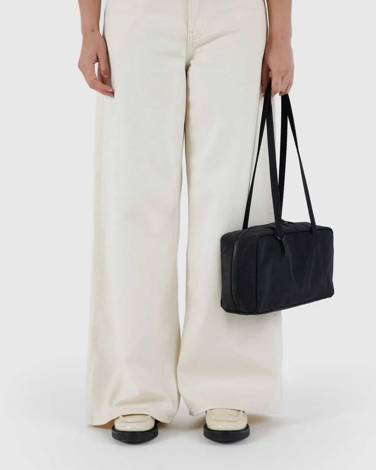 Small Nylon Bowler Bag - Black [PRE ORDER]