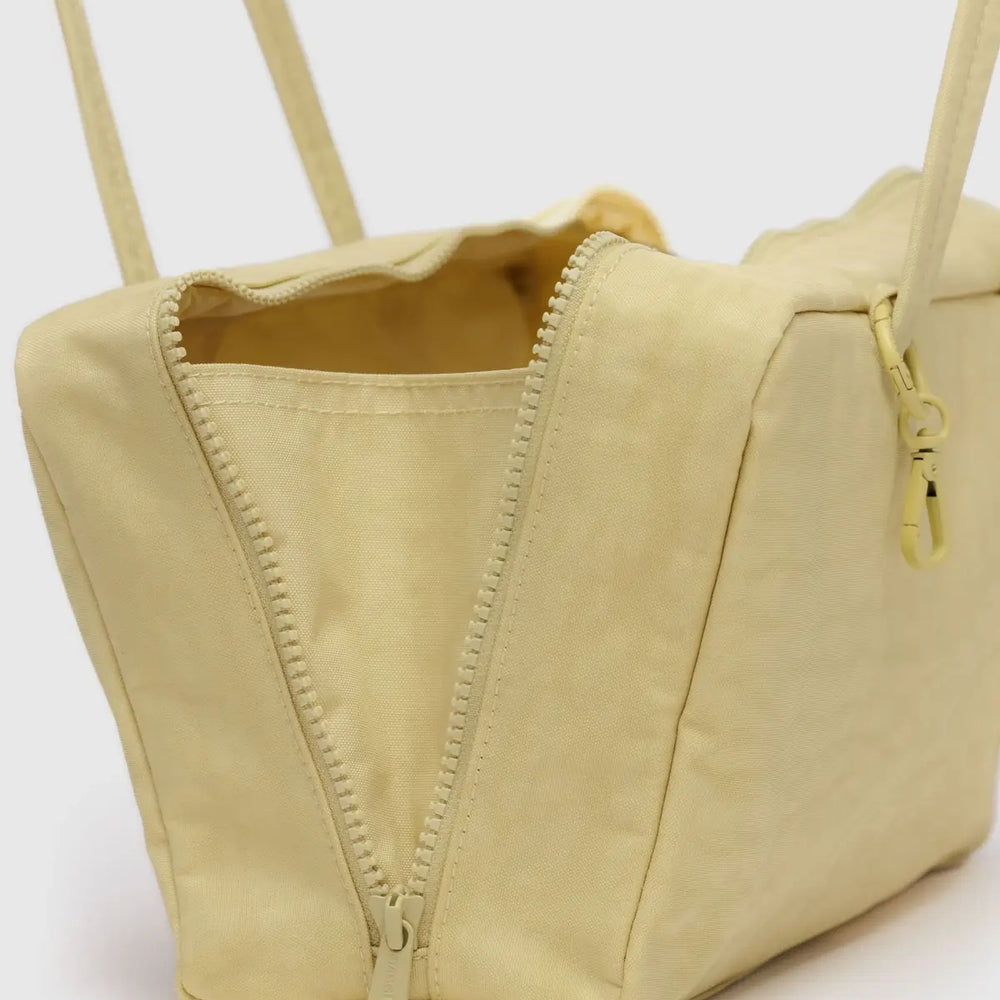 
                      
                        Small Nylon Bowler Bag - Butter
                      
                    