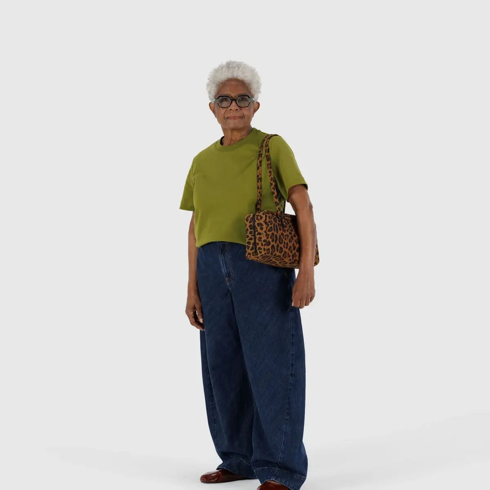 
                      
                        Small Nylon Bowler Bag - Leopard [PRE ORDER]
                      
                    