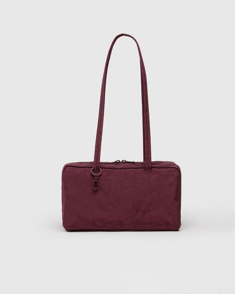 Small Nylon Bowler Bag - Mahogany [PRE ORDER]