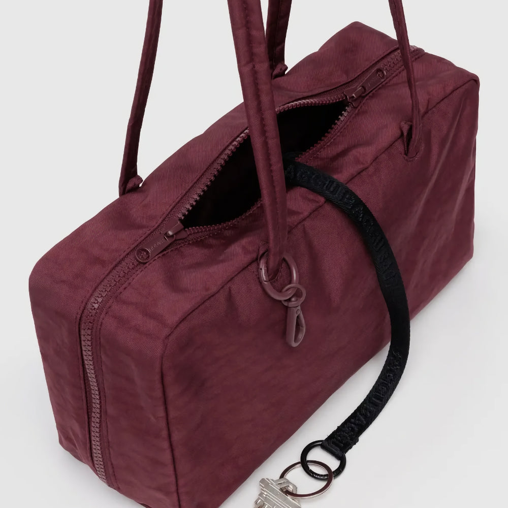 
                      
                        Small Nylon Bowler Bag - Mahogany
                      
                    
