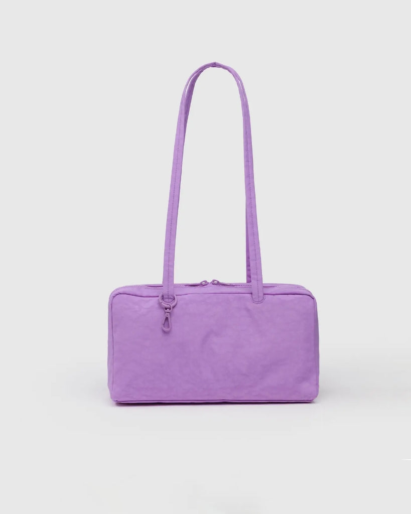 Small Nylon Bowler Bag - Rose