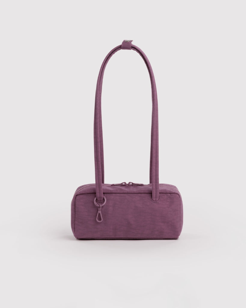 Small Nylon Bowler Bag - Wild Plum