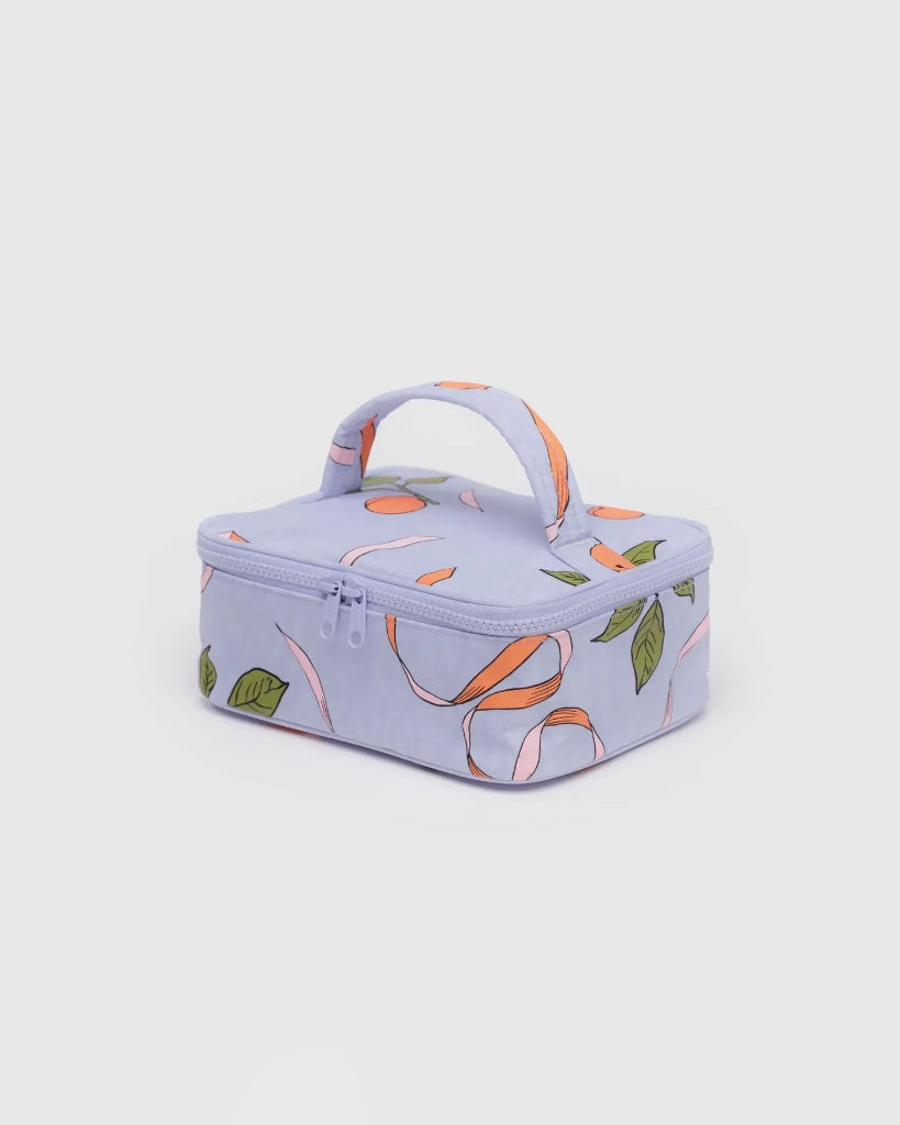 Cosmetic Case Small - Apricots & Ribbons [PRE ORDER]