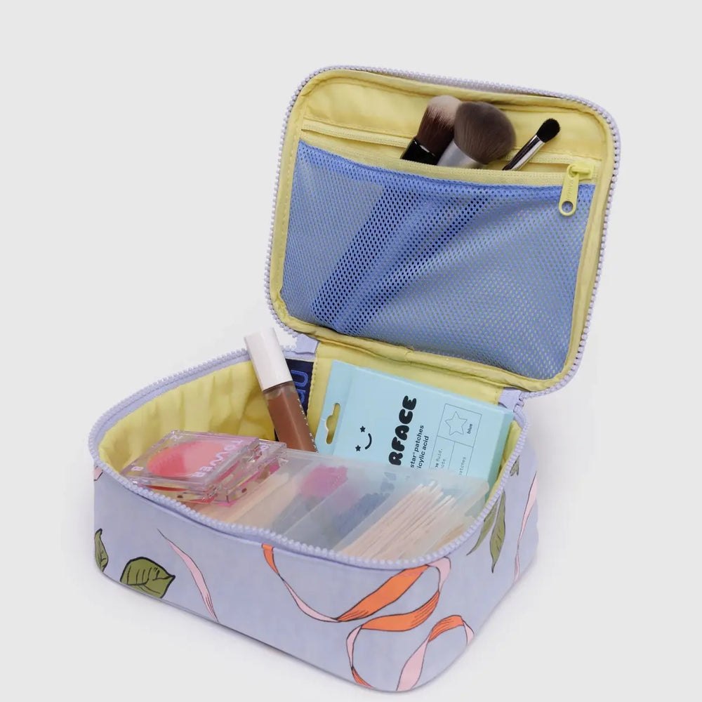 Cosmetic Case Small - Apricots & Ribbons [PRE ORDER]