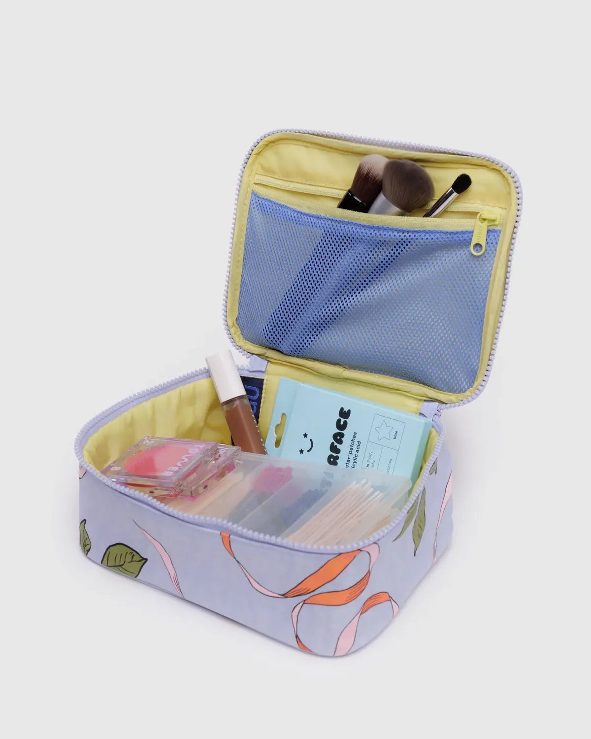 Cosmetic Case Small - Apricots & Ribbons [PRE ORDER]