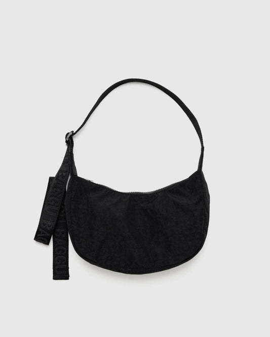 Small Crescent Bag - Black