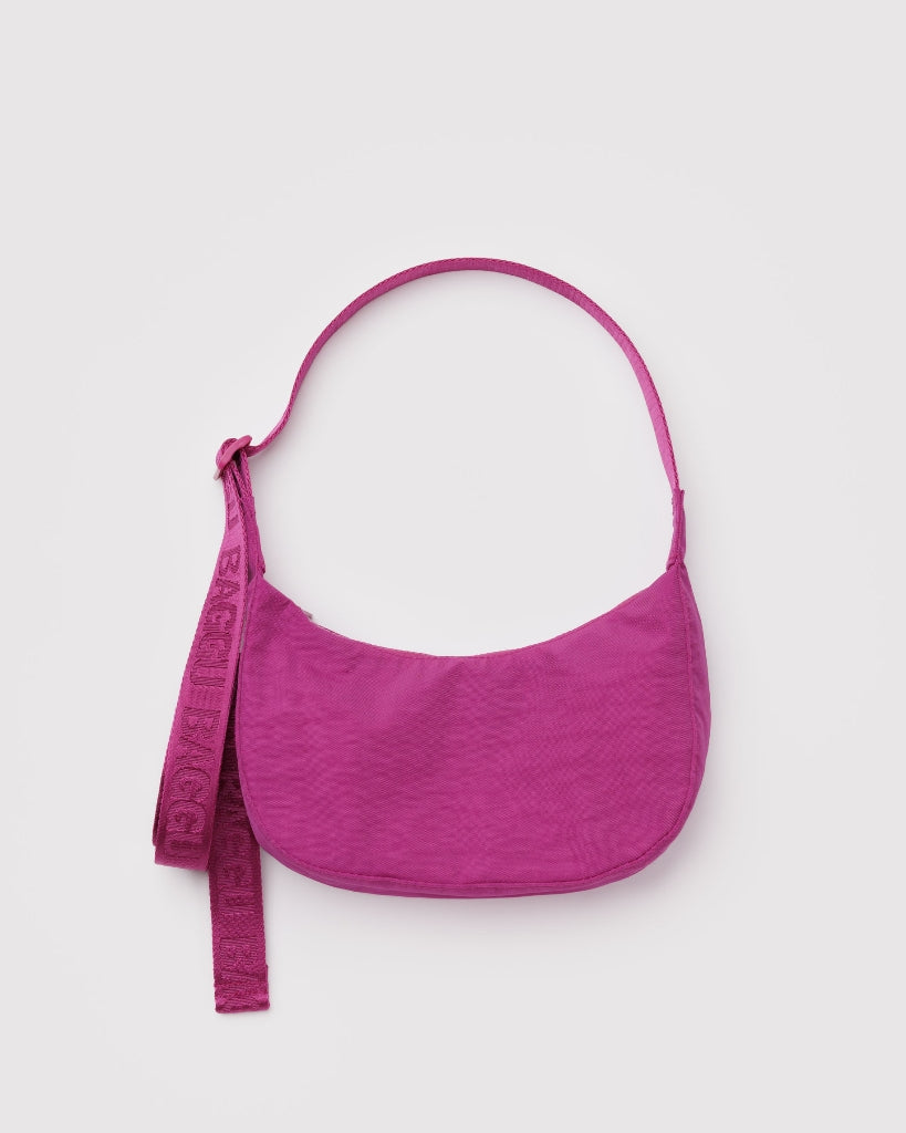 Small Crescent Bag - Deep Fuchsia [PRE ORDER]