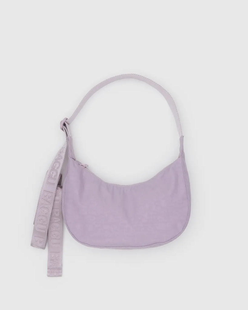 Small Crescent Bag - Dusty Pink