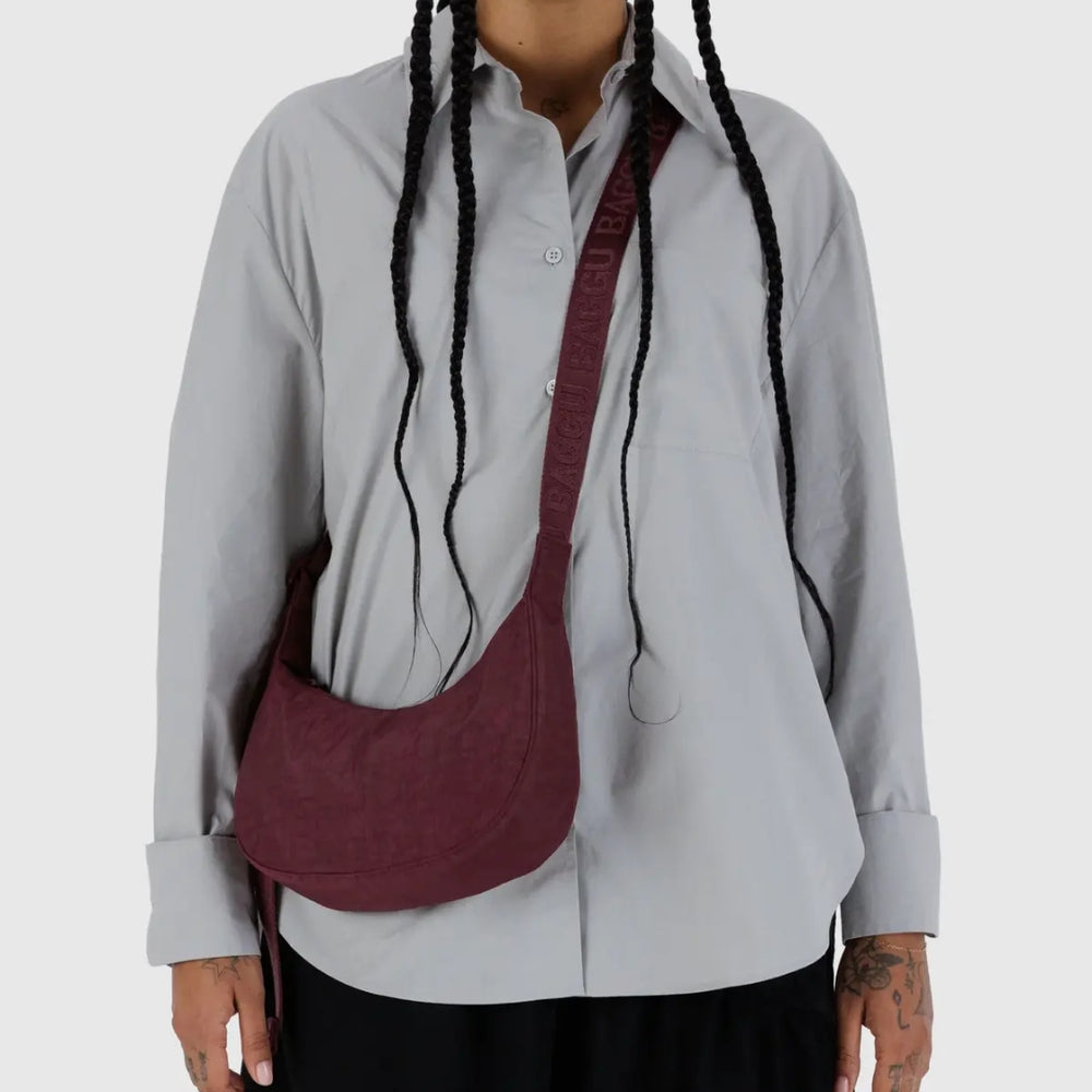 Small Crescent Bag - Mahogany [PRE ORDER]