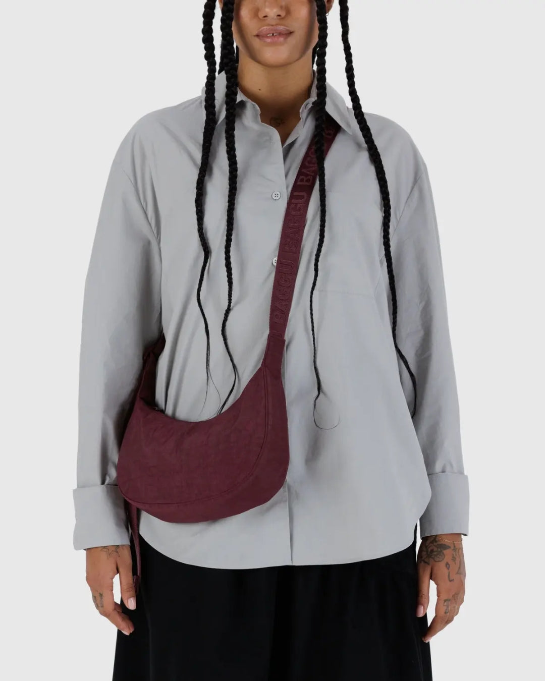 Small Crescent Bag - Mahogany [PRE ORDER]