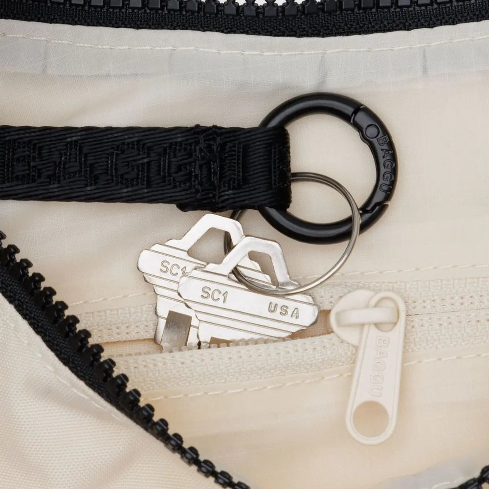 
                      
                        Small Crescent Bag - Embroidered Shells
                      
                    