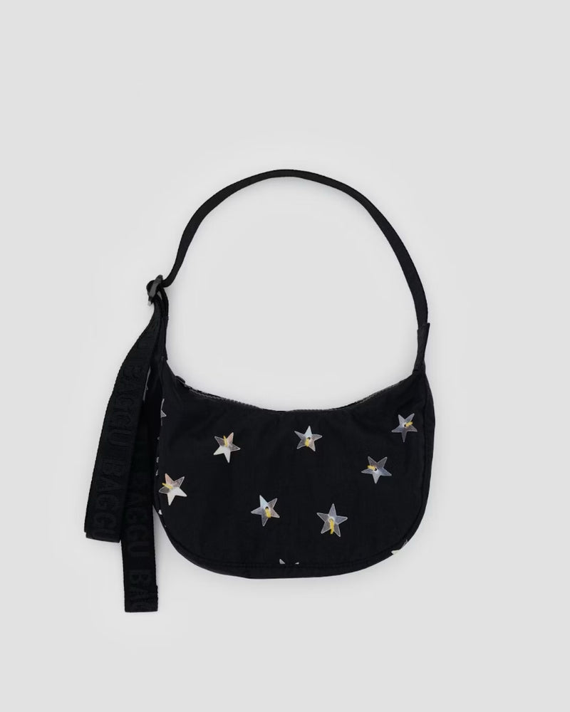 Small Crescent Bag - Stars