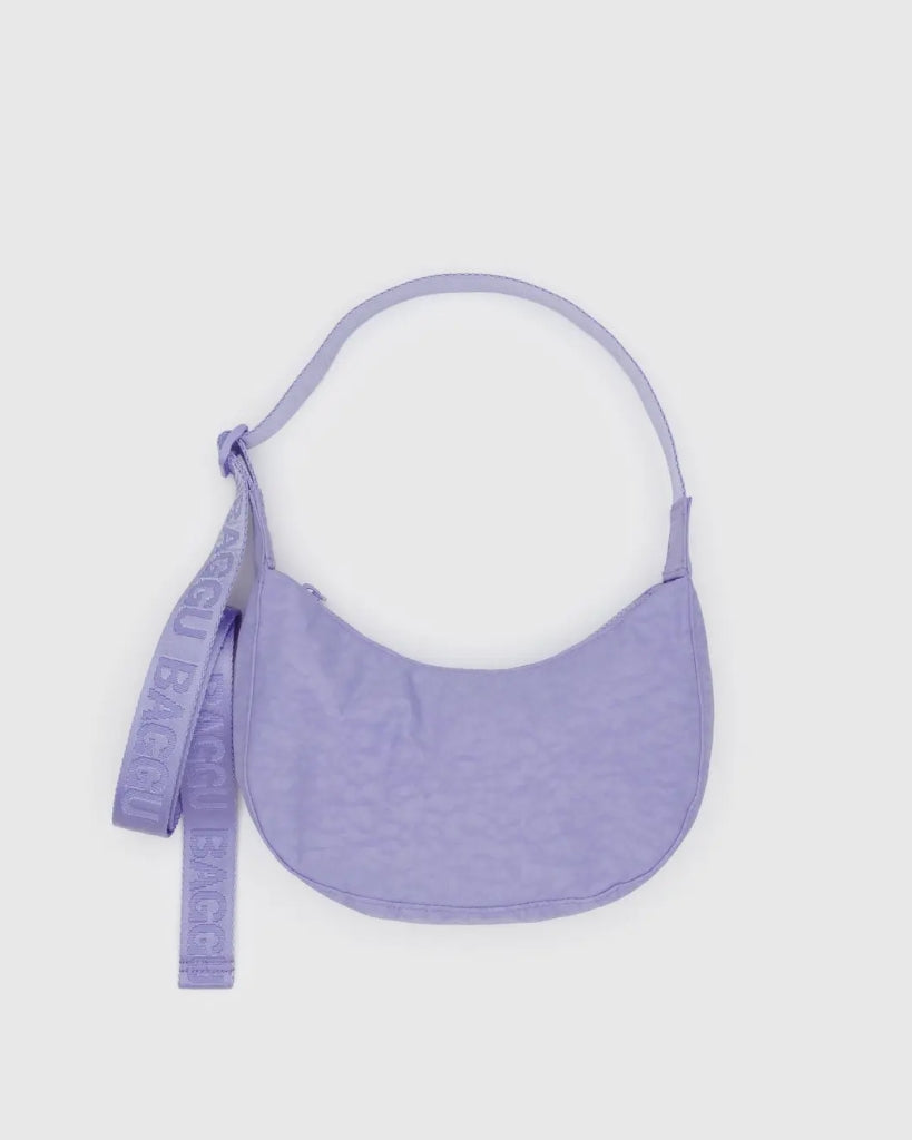Small Crescent Bag - Wisteria