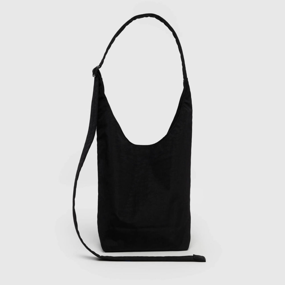 Small Nylon Sling Bag - Black