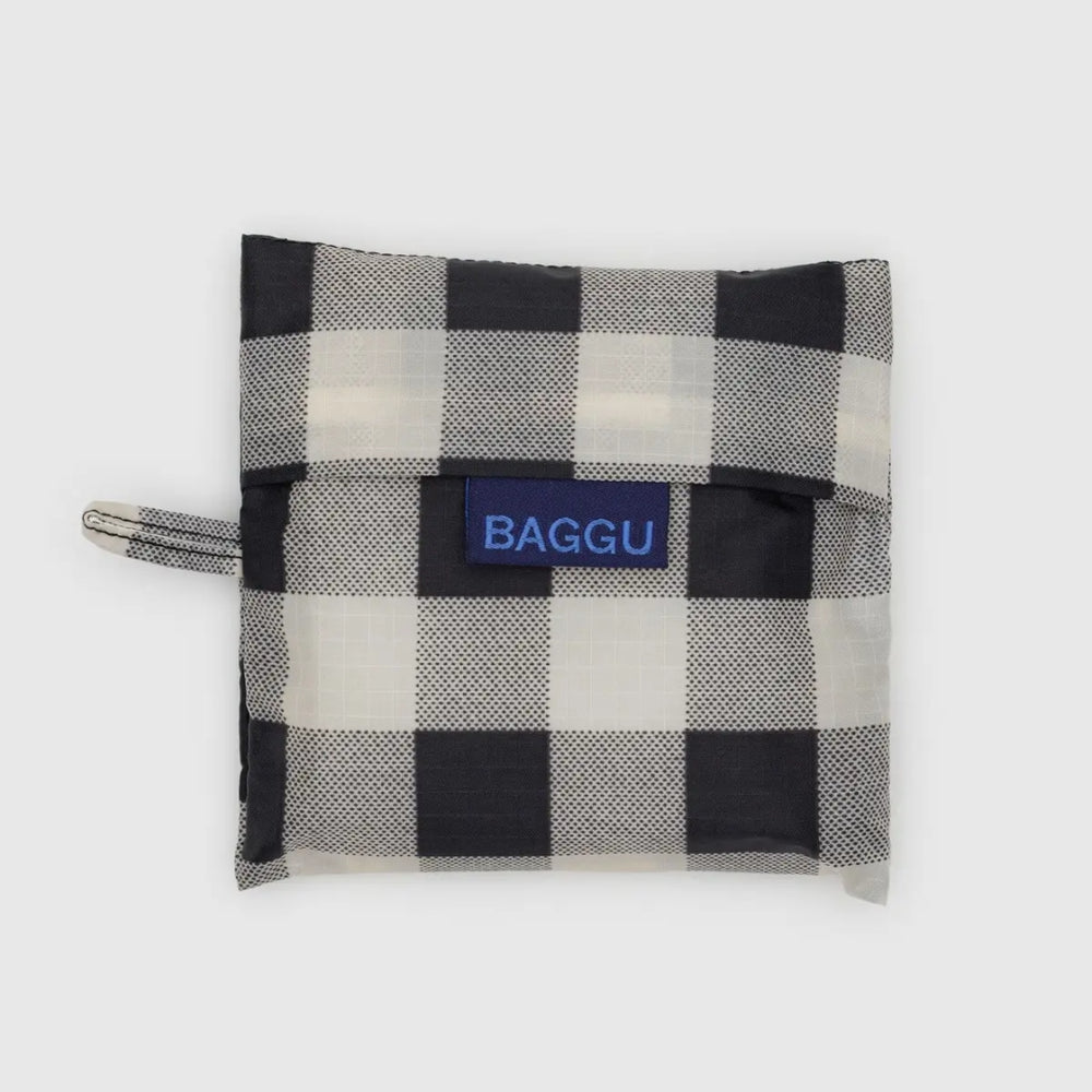 
                      
                        Standard Reusable Bag - Black & White Big Check
                      
                    