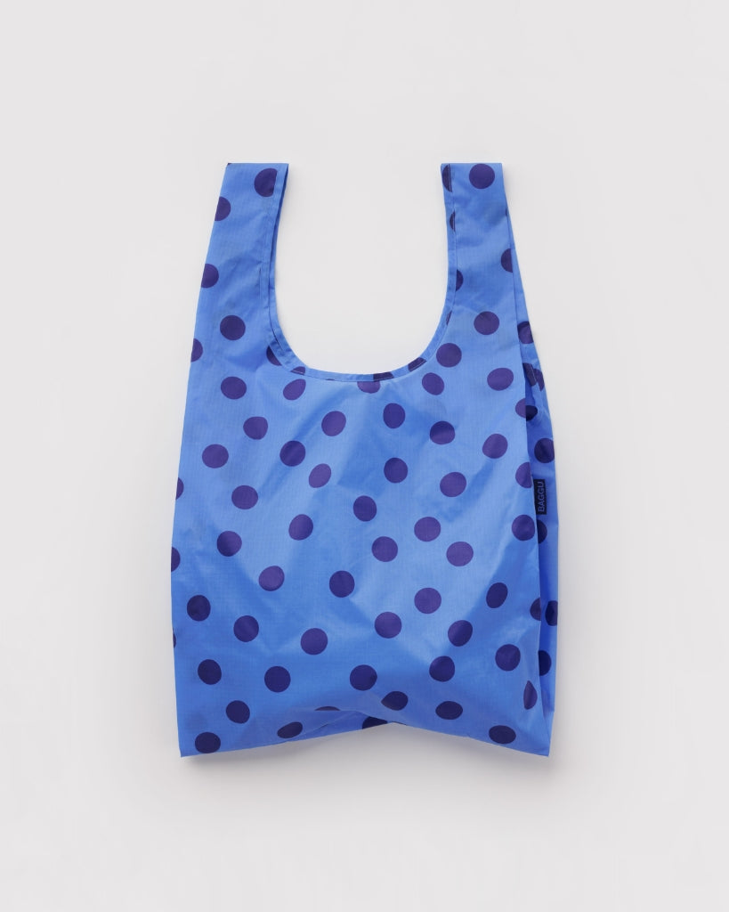 Standard Reusable Bag - Blue Polkadot